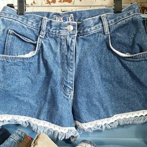 True Blue Denim Shorts